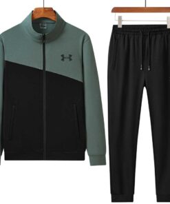 Armor complete tracksuit - green & black