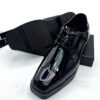 GV leather penny mens shoe - Black