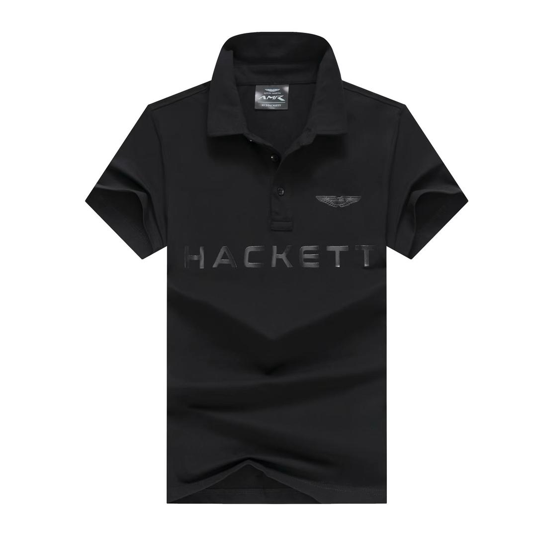 AMR plain design polo shirt - Black