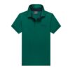 AM crested polo shirt -  Green
