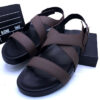 PR  mens cross sandal  - Brown