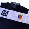 HT designer Crested polo -Navy blue