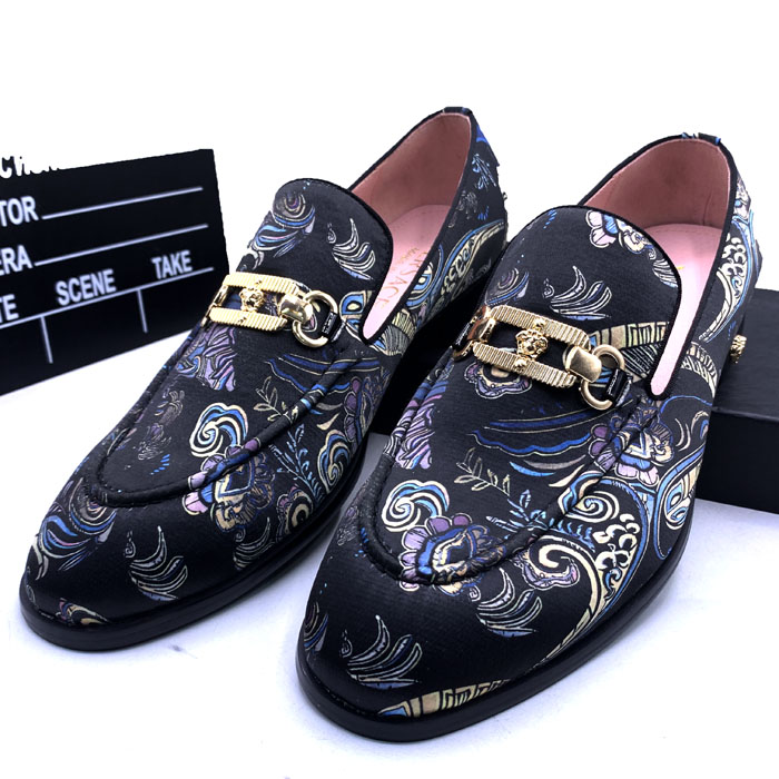 VS designer men shoe - Black